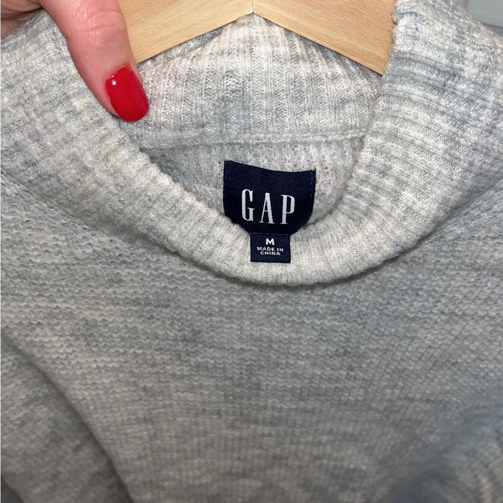 Gap Grey Mesh Sweater